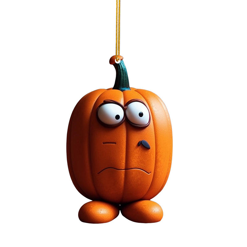 Pendentif citrouille d'Halloween