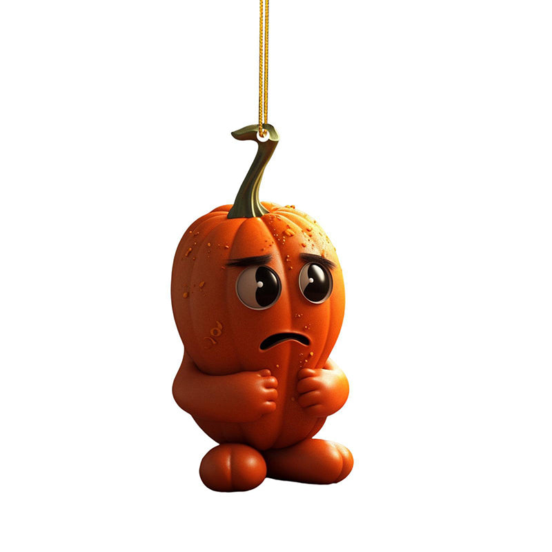 Pendentif citrouille d'Halloween
