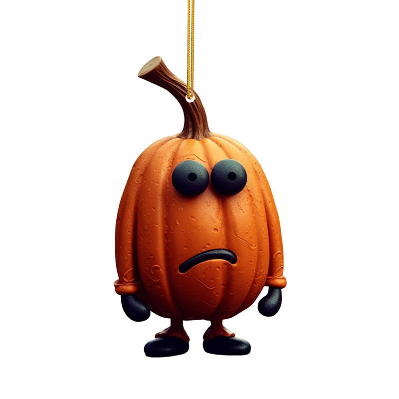 Pendentif citrouille d'Halloween