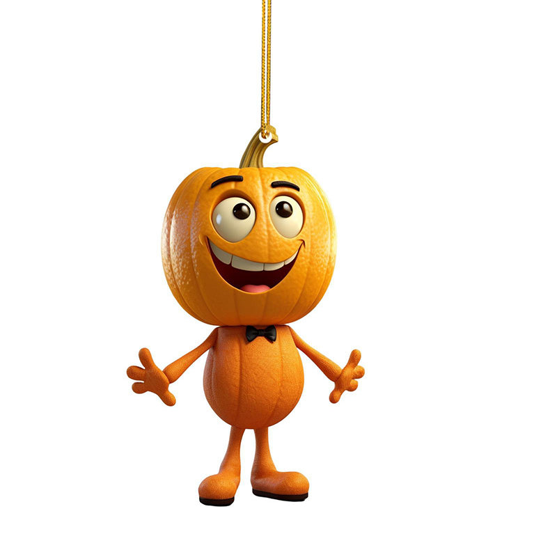 Pendentif citrouille d'Halloween