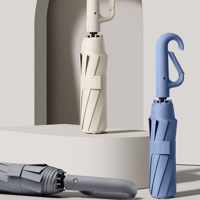 Parapluie renforcé coupe-vent à boucle créative