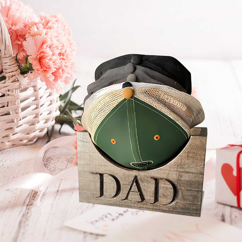 Pap Houten Hoedenhouder