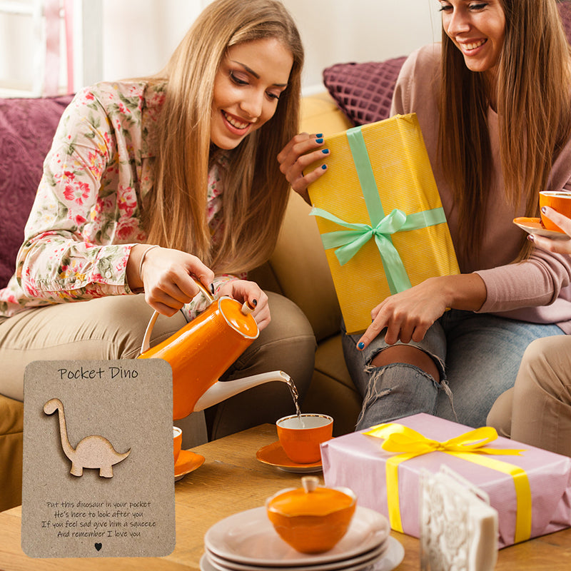 Panneau en bois dinosaure