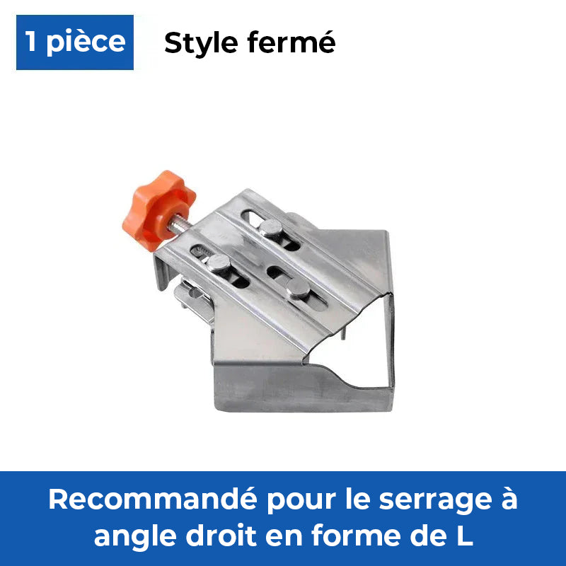 Pince à angle droit en acier inoxydable