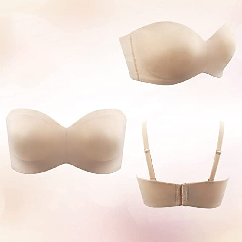Pré-vente>> Soutien-gorge bandeau convertible antidérapant à soutien complet