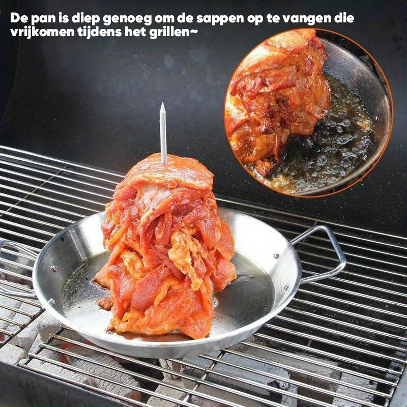 Roestvrijstalen verticale schroefgrill