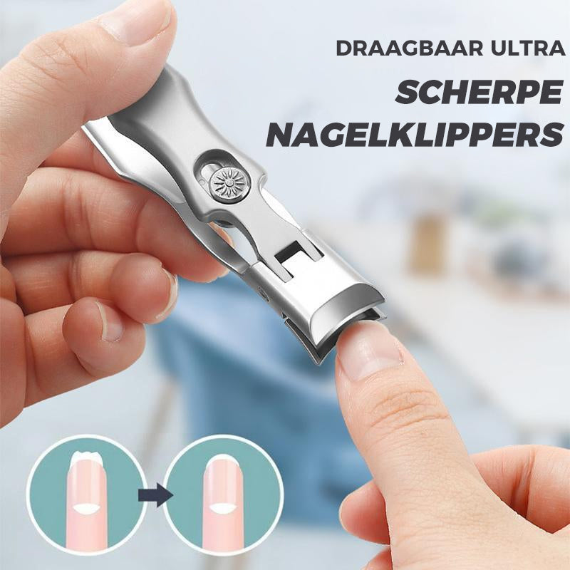 Draagbare ultrascherpe nagelknipper
