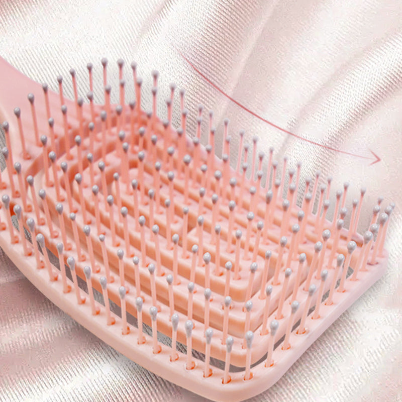 Peigne de massage incurvé grand format