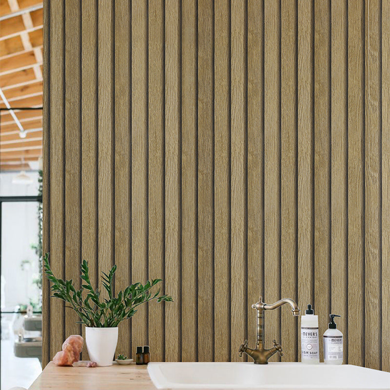 Papier peint auto-adhésif à grain de bois simulé