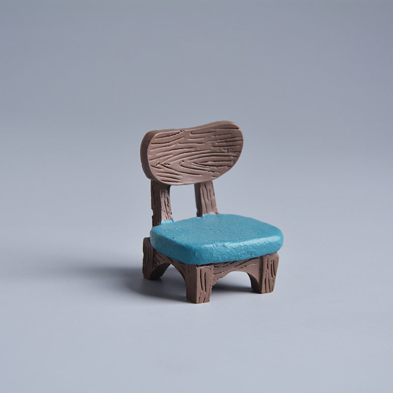 Petit ornement en résine pour la maison