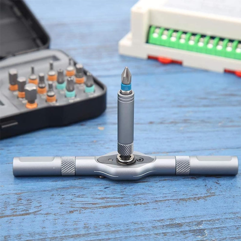 Ratelschroevendraaier set met 24 bits
