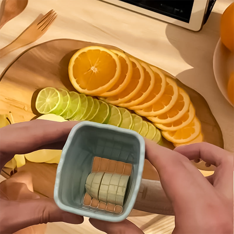 Fruit-ei roestvrijstalen bekersnijder
