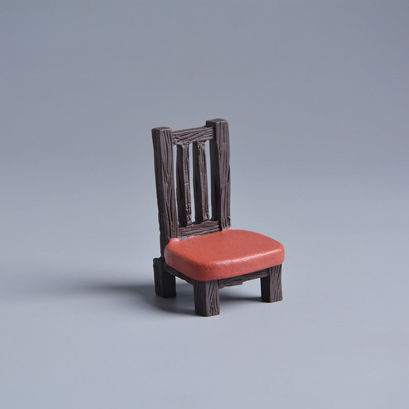 Petit ornement en résine pour la maison