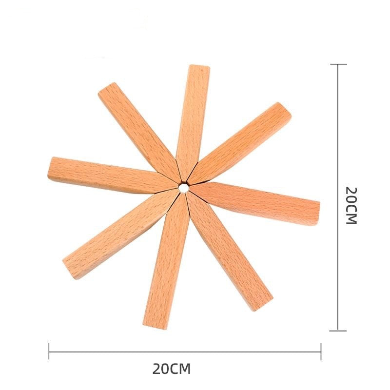 Isolerende basis van massief hout