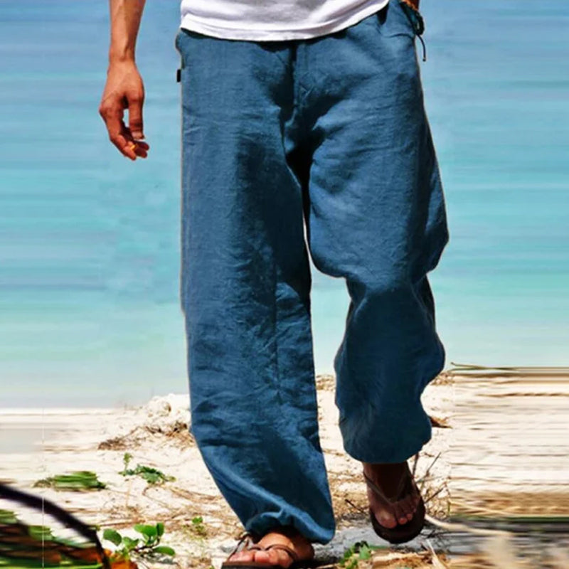 Pantalon ample de plage d'été pour hommes