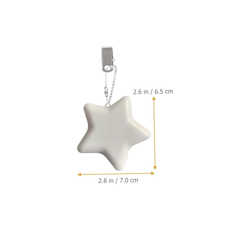 Porte-clés lumineux à LED en forme de cœur