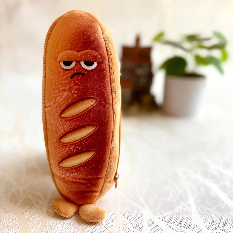 Pochette de stylo alimentaire gaufrée en 3D de grande capacité