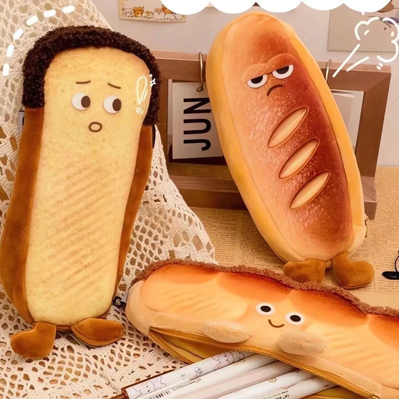 Pochette de stylo alimentaire gaufrée en 3D de grande capacité