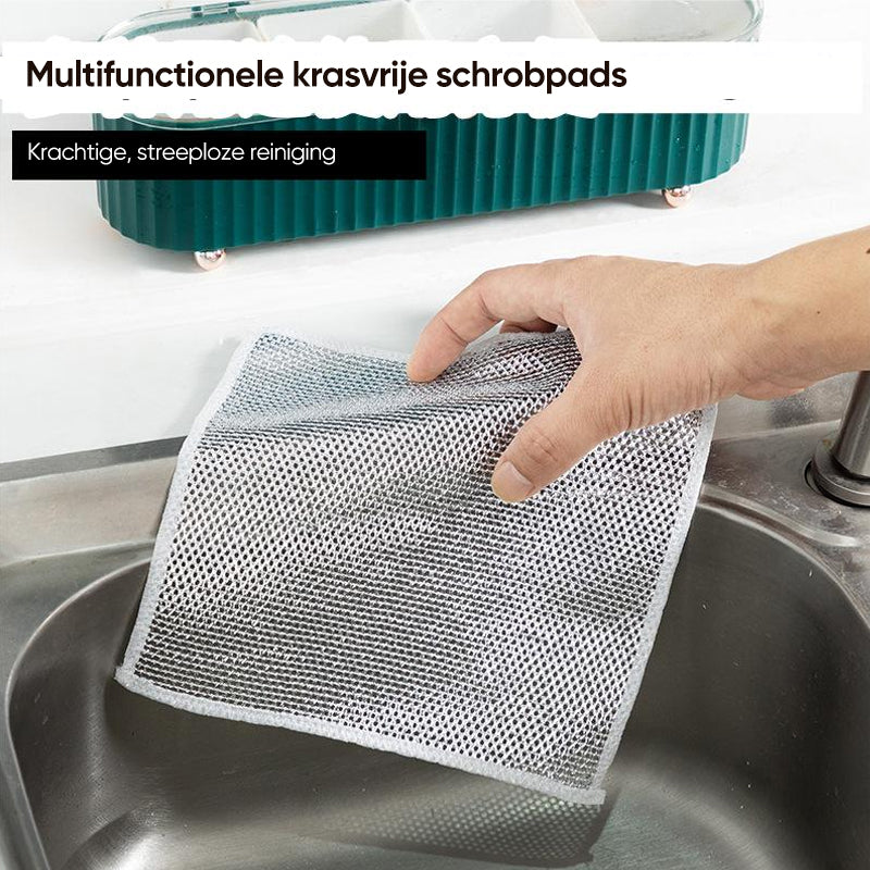 Multifunctionele niet-krasdraad-afwasdoek