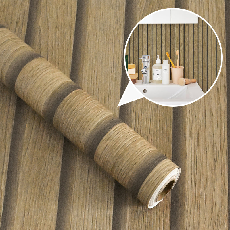 Papier peint auto-adhésif à grain de bois simulé