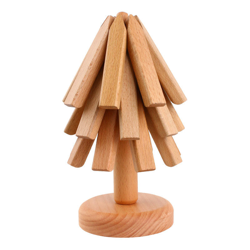 Isolerende basis van massief hout