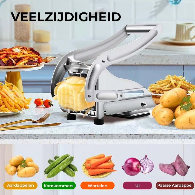 Roestvrijstalen frietsnijder
