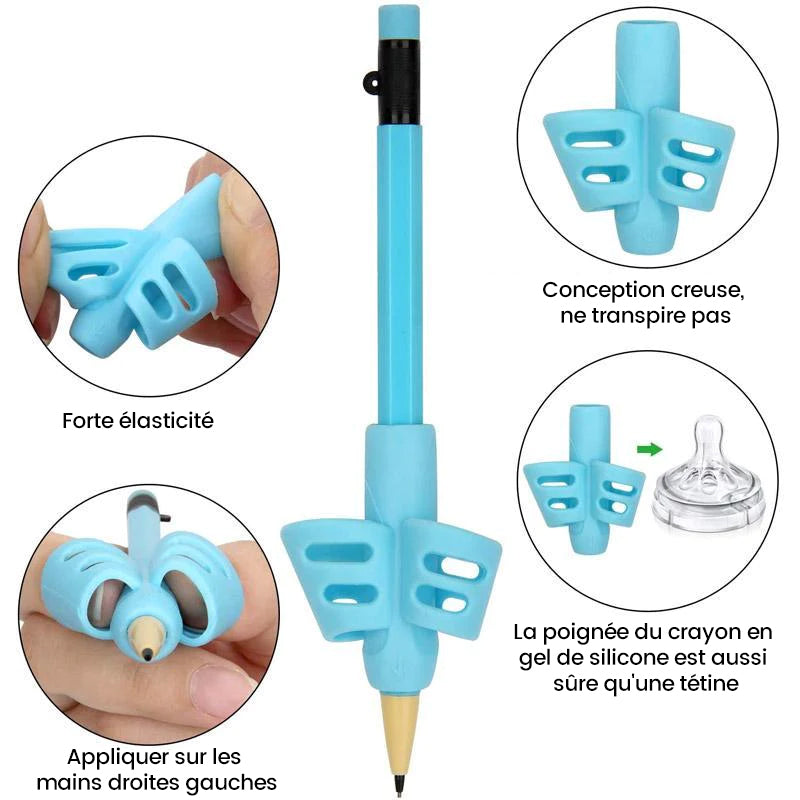 Poignées de crayon en silicone