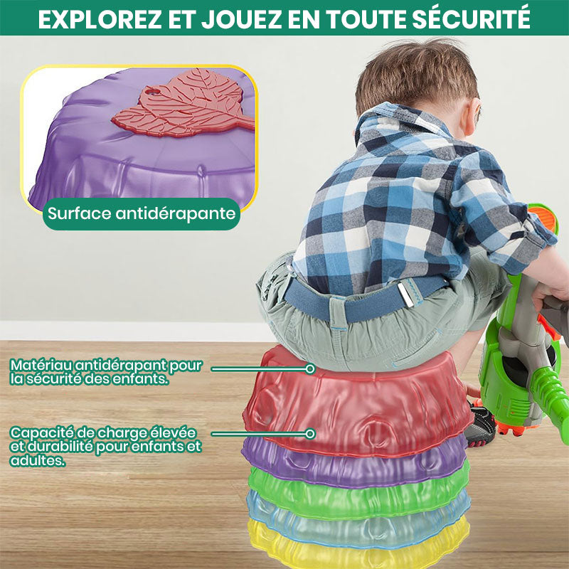 Pierres d'équilibre lumineuses pour enfants