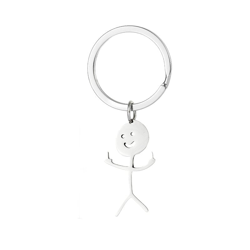 Porte-clés amusant Doodle