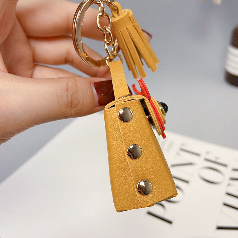 Porte-clés mini-sac mignon polyvalent