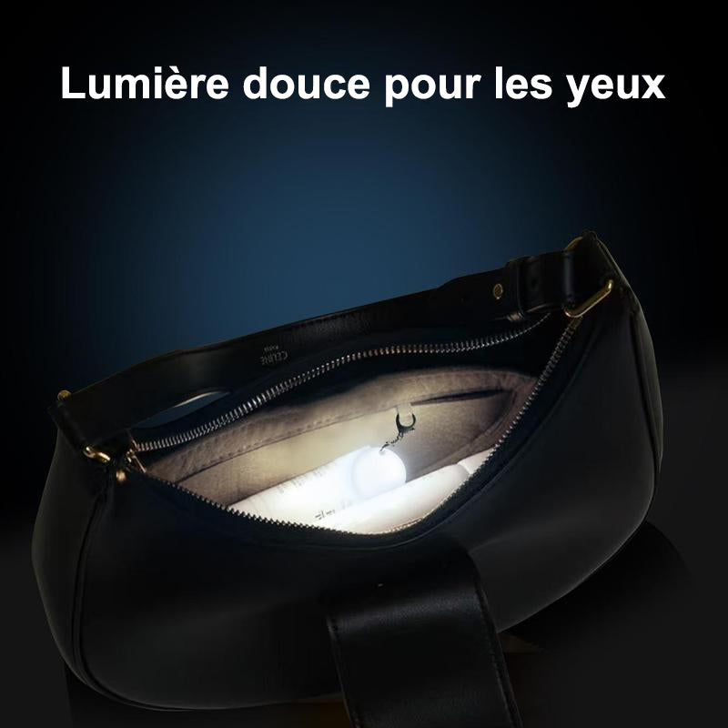 Porte-clés lumineux à LED en forme de cœur