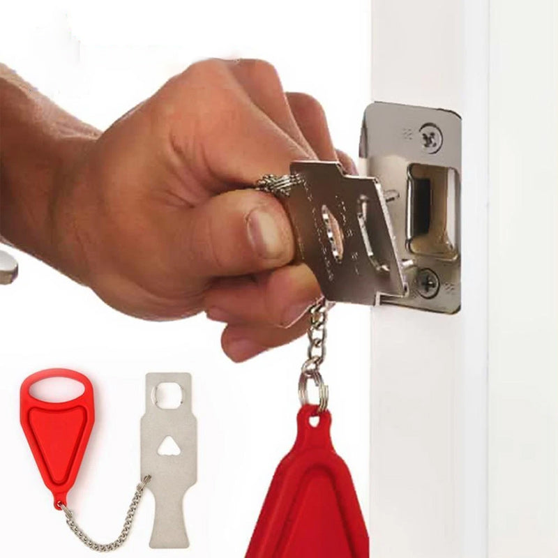 Serrure de porte de sécurité portable