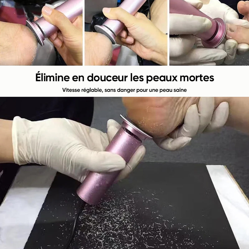 Pédicure électrique pour soins des pieds