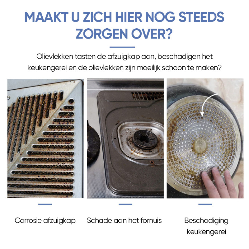 Krachtig keukenreinigingspoeder voor alle doeleinden