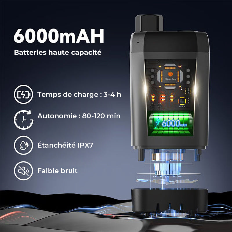 Pompe de douche portable rechargeable pour camping en plein air