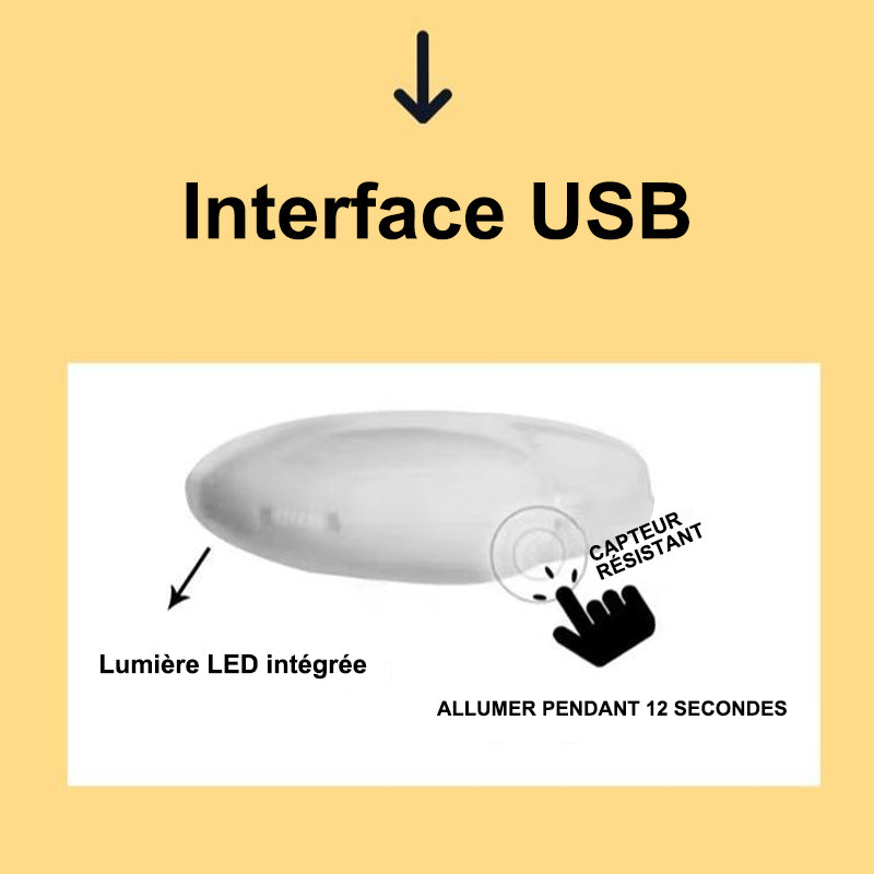 Porte-clés lumineux à LED en forme de cœur