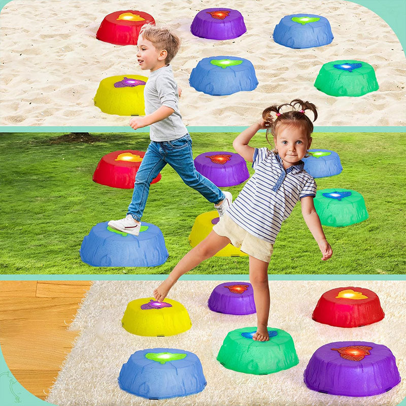 Pierres d'équilibre lumineuses pour enfants