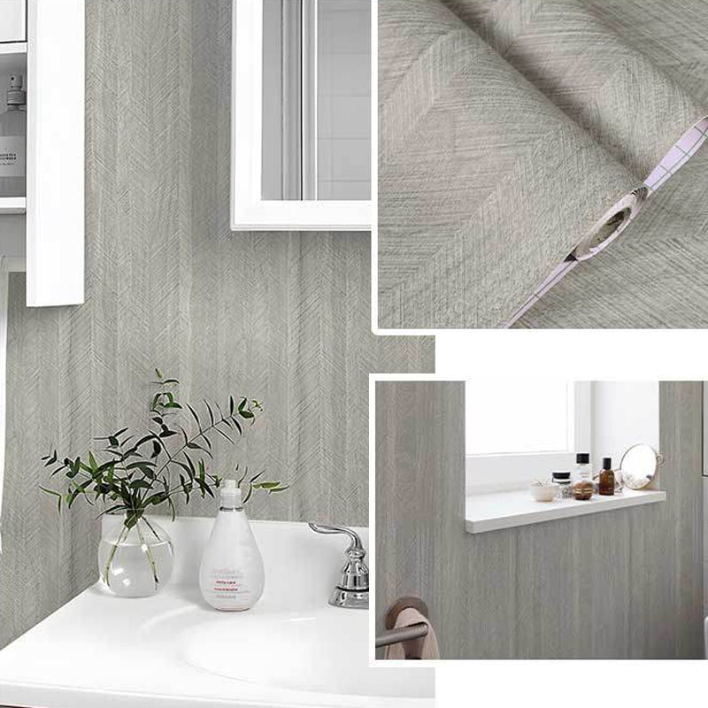 Papier peint auto-adhésif à grain de bois simulé