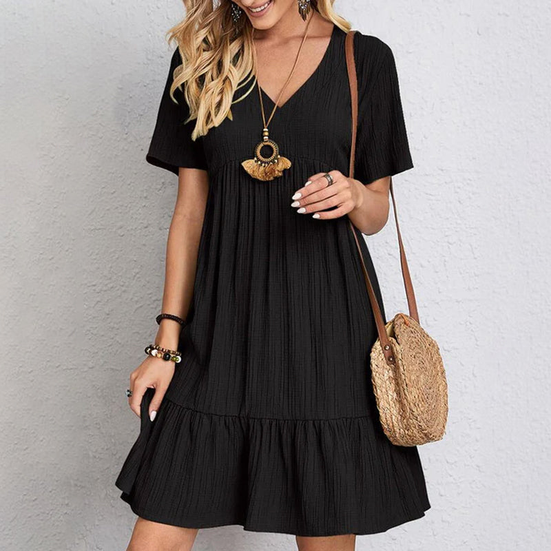 Robe fluide décontractée ample