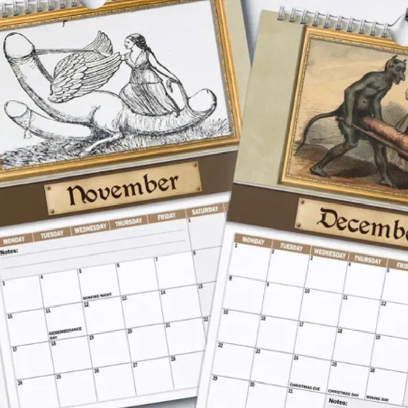 Middeleeuwse Humor 2025 Wandkalender