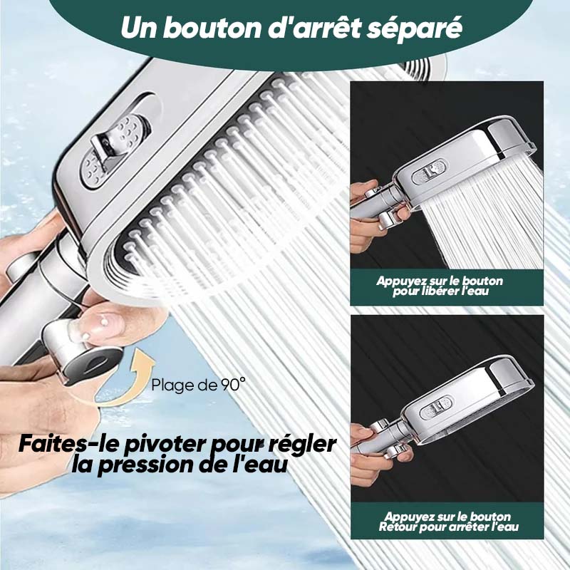 Pommeau de douche haute pression
