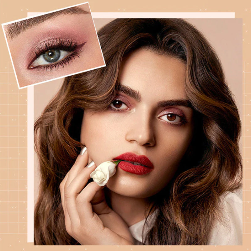 Palette d'ombres à paupières 10 couleurs pailletées