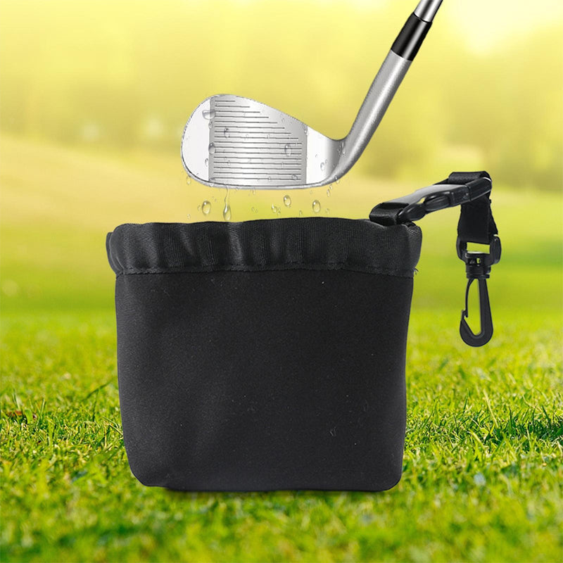 Reinigingszak voor golfclubs en golfballen