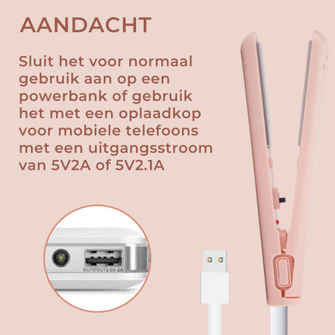 Mini-krultang voor twee doeleinden