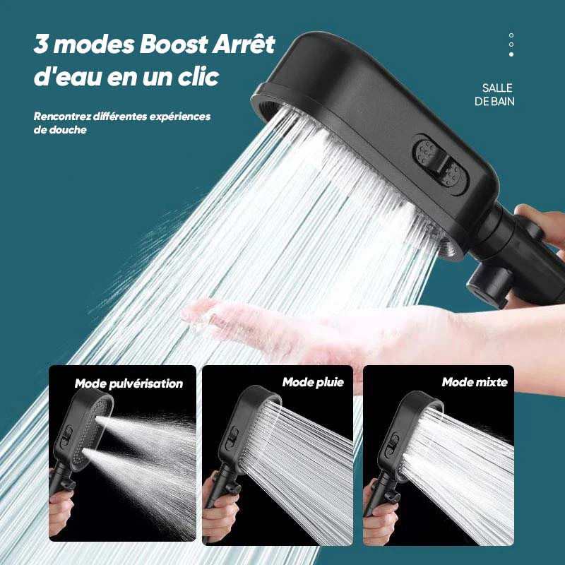 Pommeau de douche haute pression