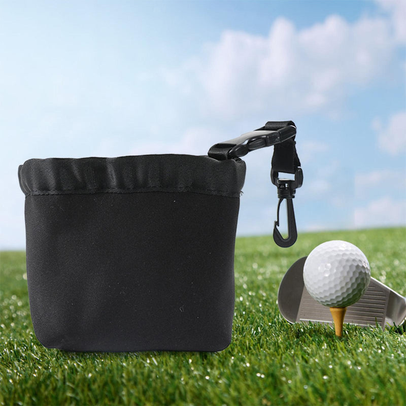 Reinigingszak voor golfclubs en golfballen
