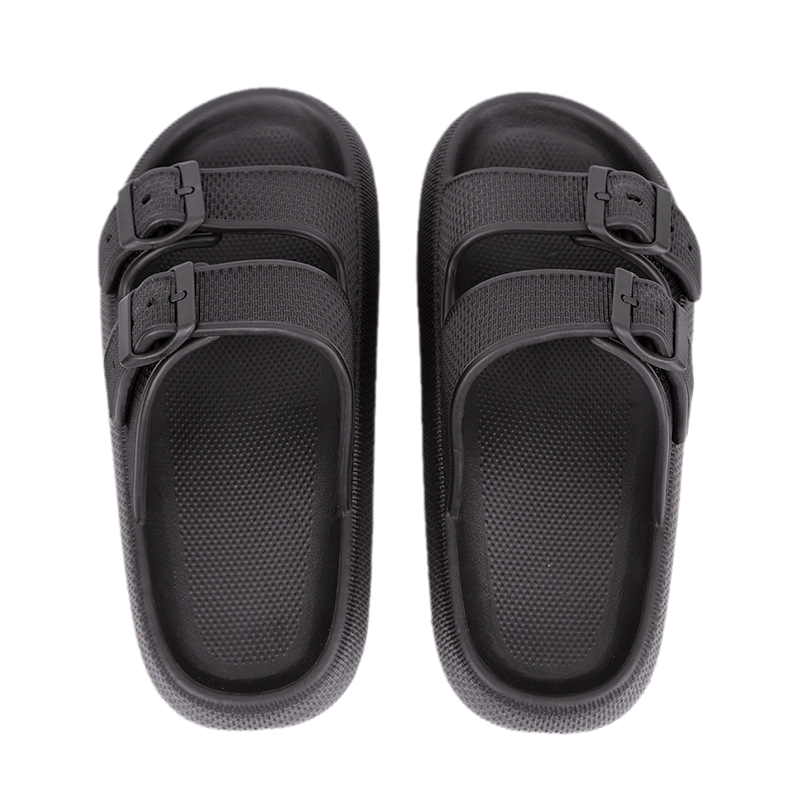 Pantoufles plates-formes d'extérieur unisexes