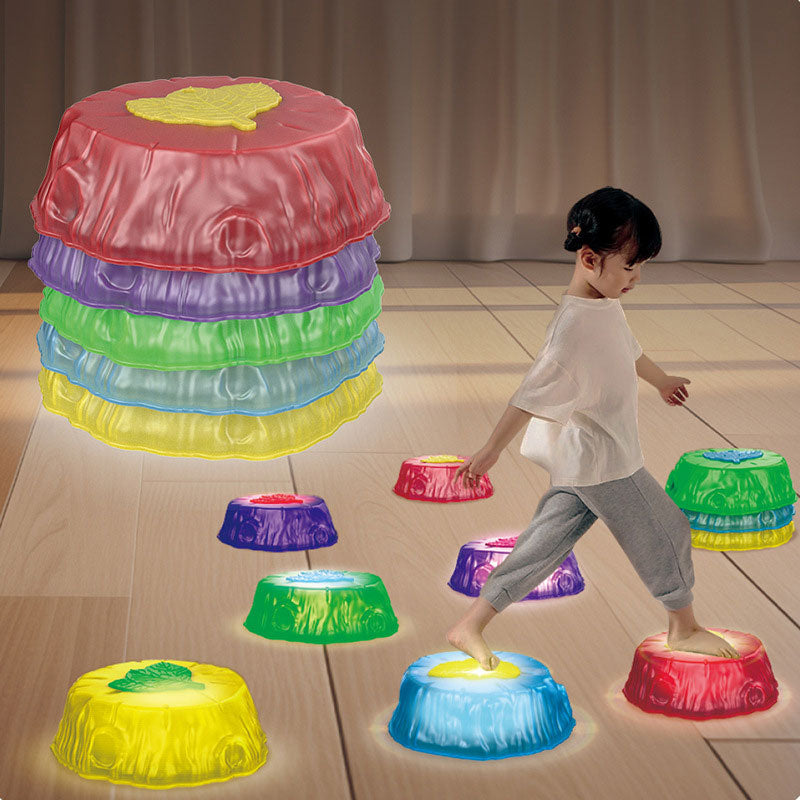 Pierres d'équilibre lumineuses pour enfants