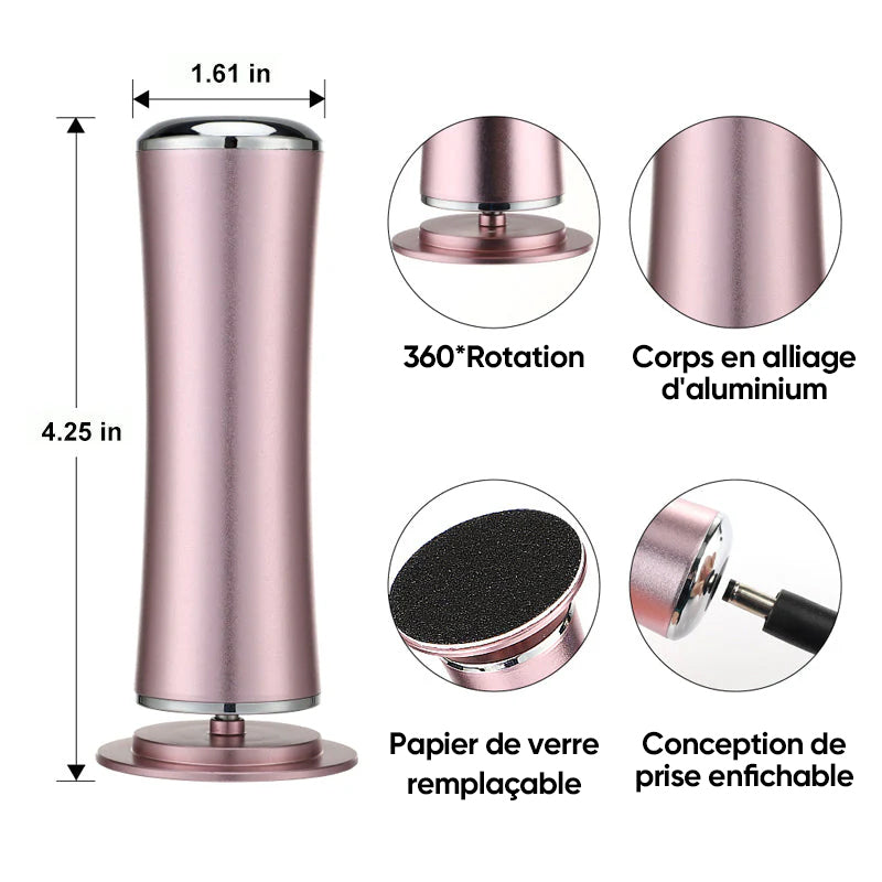 Pédicure électrique pour soins des pieds