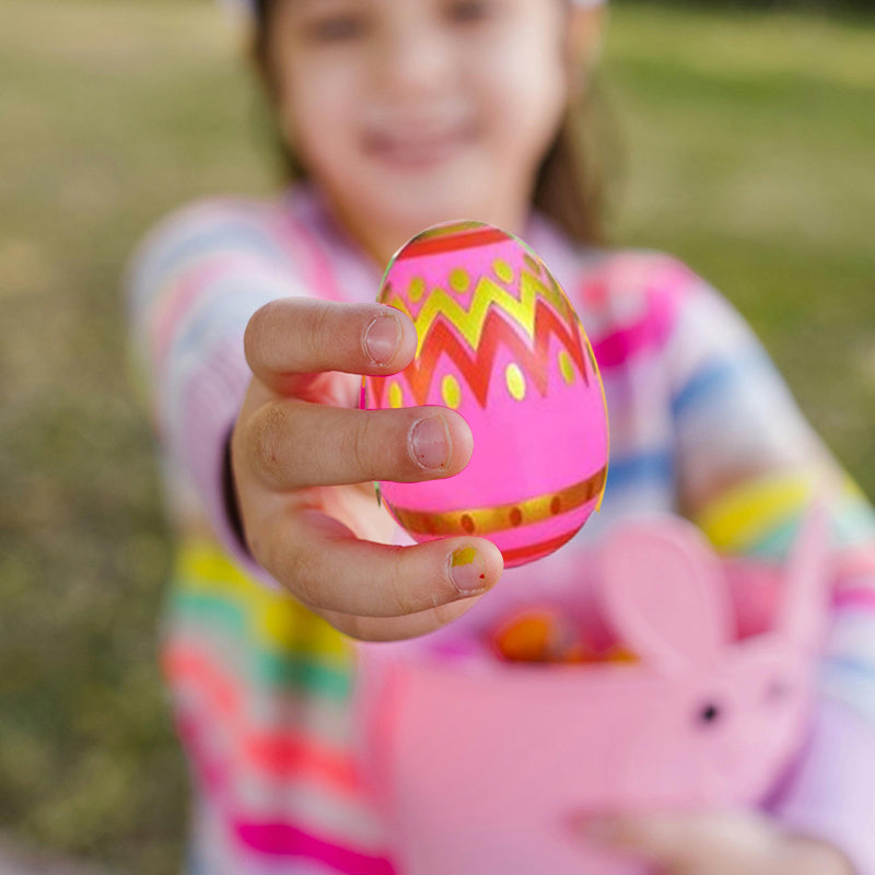 Paquet de 24 oeufs de Pâques pré-remplis avec jouets à presser